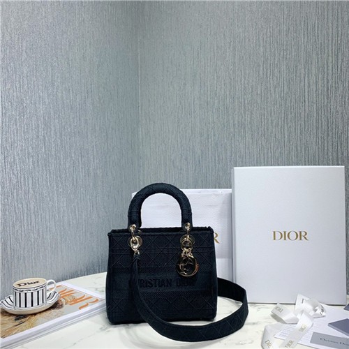 DIOR 디올 레이디 자수백 D22590-1