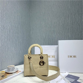 DIOR 디올 레이디 자수백 D22590-4