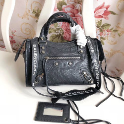 BALENCIAGA 발렌시아가 클래식 실버 미니 CLASSIC SLIVER MINI CITY 803B 24CM