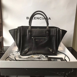 BALENCIAGA 발렌시아가 파피에르 미니 MINI PAPIER BLACK 608A 23CM