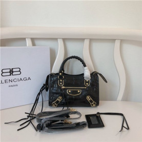 BALENCIAGA 발렌시아가 시티 모터백 스몰 24CM B50092