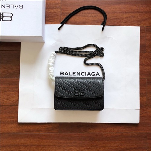 BALENCIAGA 발렌시아가 체인 숄더백 21CM B90081 신상