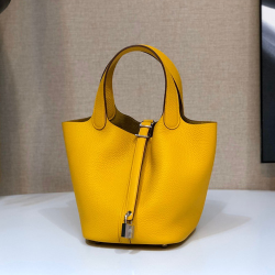 HERMES 에르메스 피코탄 18CM/22CM 오리지날 끌레망스 정품가죽사용 (100%수작업) H659210-3