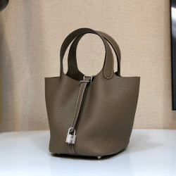HERMES 에르메스 피코탄 18CM/22CM 오리지날 끌레망스 정품가죽사용 (100%수작업) H659210-6