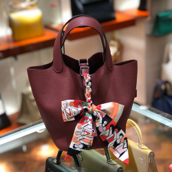 HERMES 에르메스 피코탄 18CM/22CM 오리지날 끌레망스 정품가죽사용 (100%수작업) H659210-13