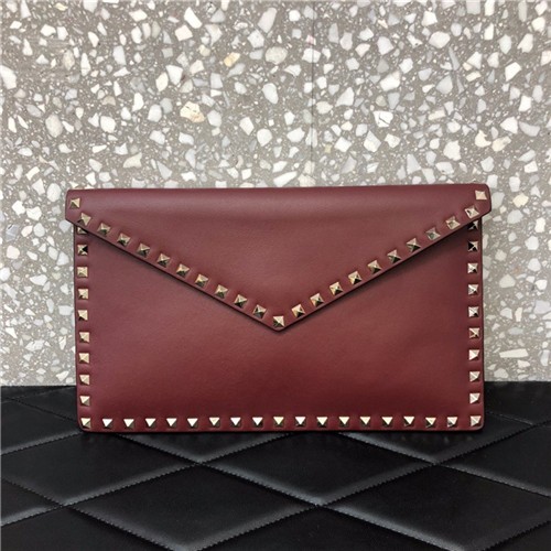VALENTNIO 발렌티노 락스터드 엔벨롭 클러치 30CM V632010-5