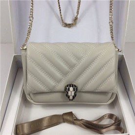 BULGARI 불가리 세르펜티 카보숑 미니 숄더백 BV288760-2 