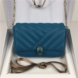 BULGARI 불가리 세르펜티 카보숑 미니 숄더백 BV288760-4