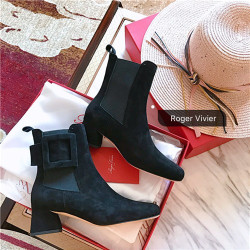 ROGER VIVIER 로저비비에 부츠 굽높이3.5CM R90126-2 신상(250사이즈 주문제작)