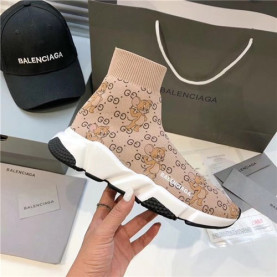 BALENCIAGA 발렌시아가&구찌 콜라보  남여공용 스피드러너 B90901 2020신상