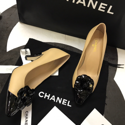 CHANEL 샤넬 구두 봄 신상 굽높이8CM (250사이즈 주문제작)
