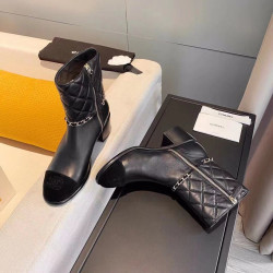 CHANEL 샤넬 부츠 굽높이5CM