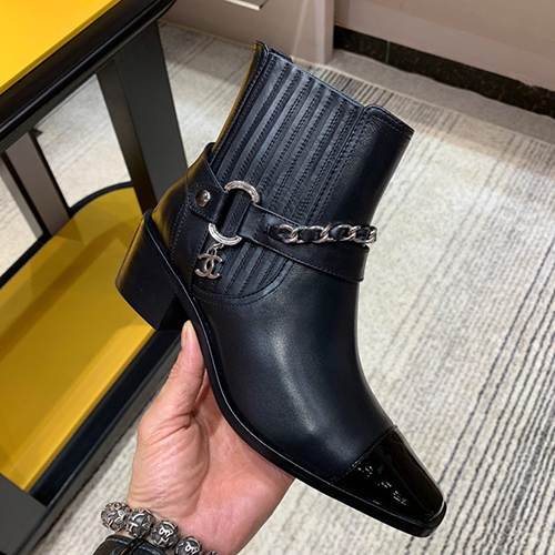 CHANEL 샤넬 부츠 (굽높이4CM) C7878 신상 (255사이즈 주문제작)
