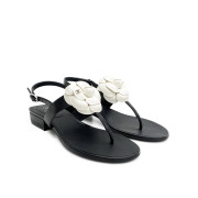 10위 CHANEL 샤넬 까멜리아 레더 샌들 신상 (4가지색상)