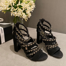 CHANEL 샤넬 여성용 샌들 굽높이9CM  C14910-2 2020/신상