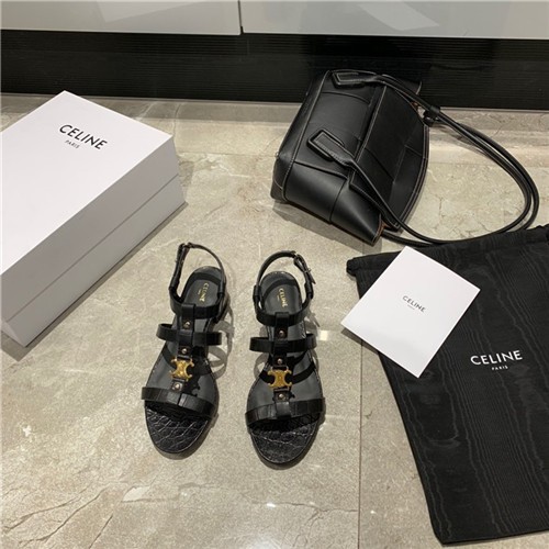 CELINE 셀린느 샌들 굽높이3CM C4004-1 (255사이즈 주문제작)