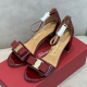 FERRAGAMO 페레가모 여성용 샌들 (굽높이6CM) F39100-3 