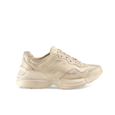 GUCCI 구찌 라이톤 더티 레더 스니커즈