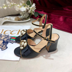 GUCCI 구찌 샌들 (굽높이7.5CM) 봄신상