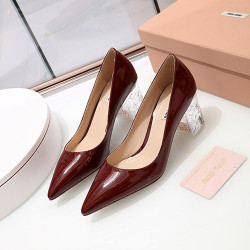 MIUMIU 미우미우 구두 굽높이6.5CM봄신상 (220,250사이즈 주문제작)