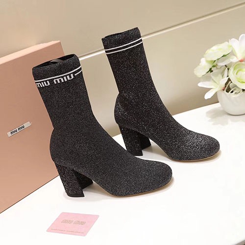 MIUMIU 미우미우 부츠 굽높이8CM (250사이즈 주문제작)