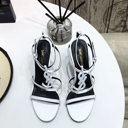 SAINT LAURENT 생로랑 샌들 굽높이10.5CM 봄신상 (220사이즈 주문제작)