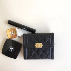 CHANEL 샤넬 LEBOY 지갑 캐비어 AS5040