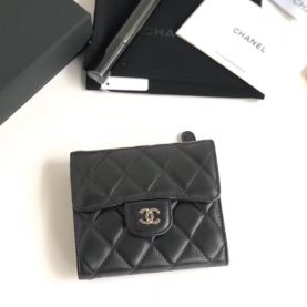CHANEL 샤넬 지갑 램스킨 AS-5099