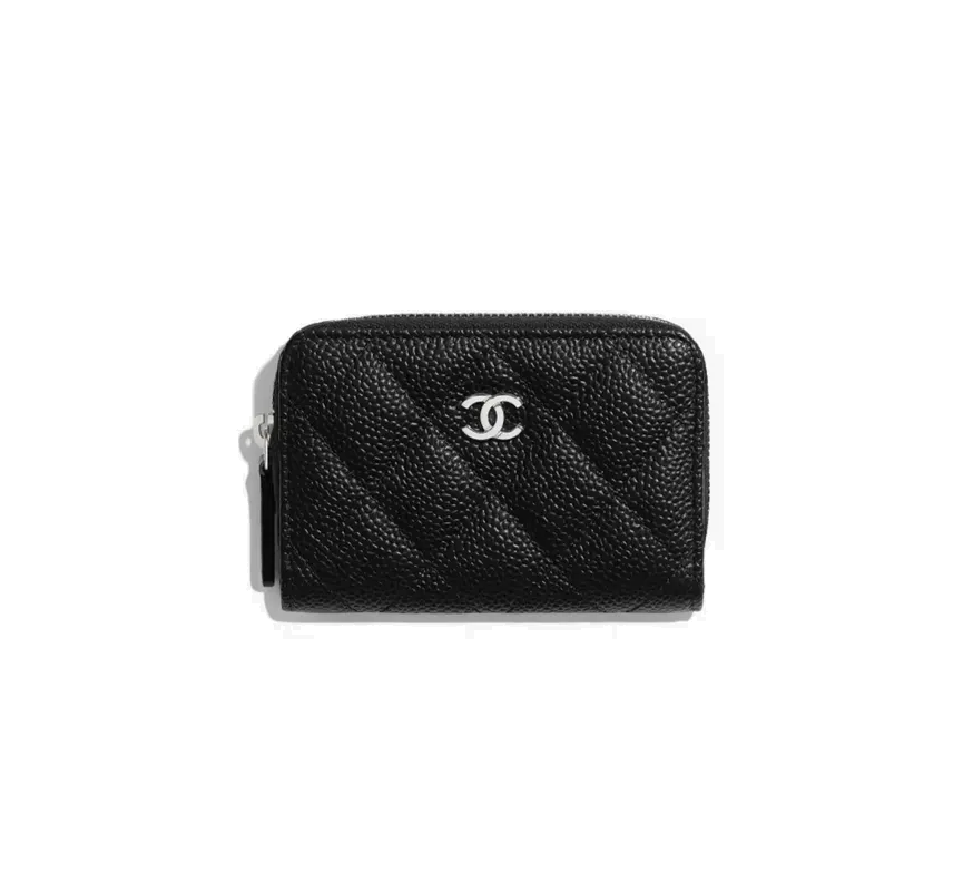 20위 CHANEL 샤넬 캐비어 카드&동전지갑 C0018-2