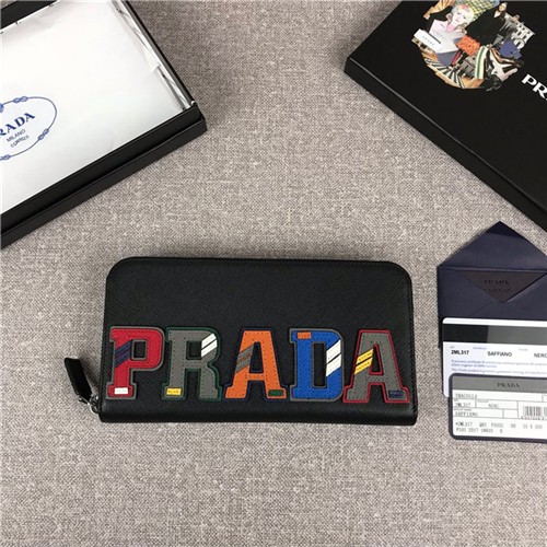 PRADA 프라다 지퍼 장지갑 2ML317-1 신상