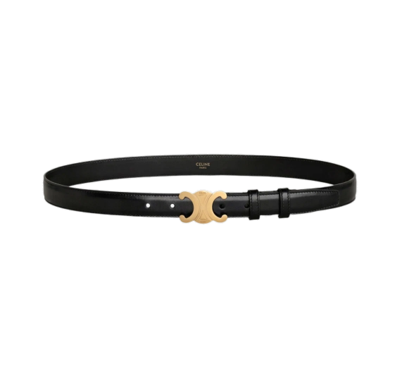 6위 CELINE 셀린느 트리옹프 레더 벨트 2.5CM C6091-1