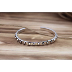 ALEXANDER MCQUEEN 알렉산더맥퀸 팔찌 (925 실버) A00215