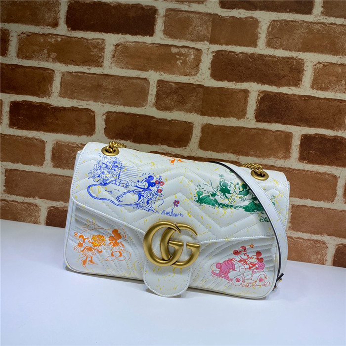 GUCCI 구찌 마몬트 마틀라세 (백하트) 446744 2020/신상