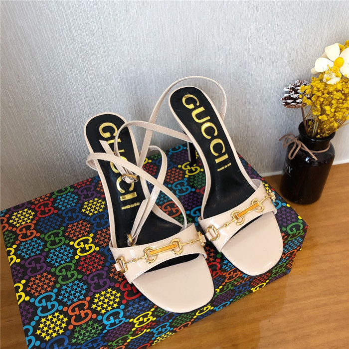 GUCCI 구찌 여성용 힐샌들 (힐높이10.5CM) G43009-1 4COLOR