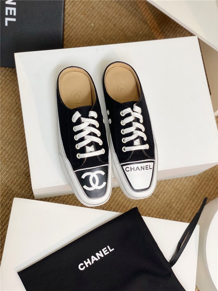 CHANEL 샤넬 여성용 반 슬리퍼 C91008-1 3COLOR