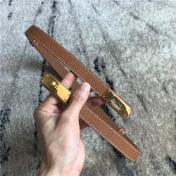 HERMES 에르메스 여성용 켈리 벨트 넓이 18MM H0120-1