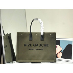 SAINT LAURENT 생로랑 캔버스 쇼퍼백 Y500910