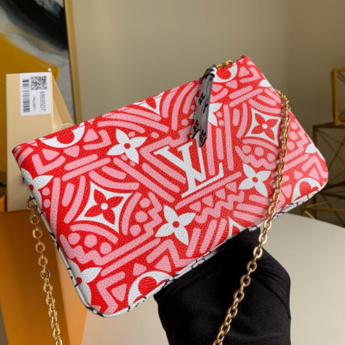 LOUIS VUITTON 루이비통 포쉐트 더블지퍼 체인백 M69488 2020/신상