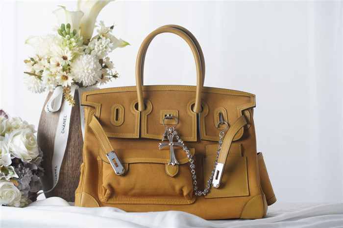 HERMES 에르메스 버킨 Cargo 35CM 정품원단사용 (100%수작업) H351099-3 3COLOR