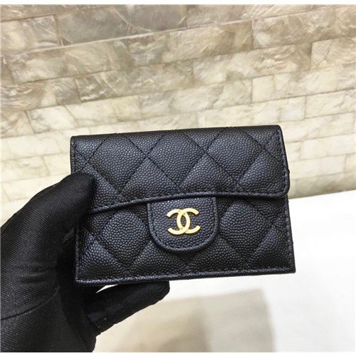 ★판매완료★ Chanel 샤넬 캐비어 금장 지갑 11x7cm 해외제작상품 국내배송 단1점