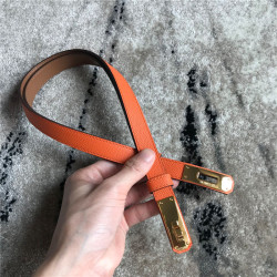 HERMES 에르메스 여성용 켈리 벨트 넓이 18MM H0120-5