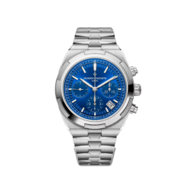 48위 VACHERON CONSTANTIN 바쉐론 콘스탄틴 오버시즈 크로노 청판 가죽