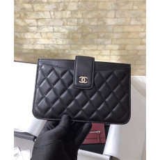 CHANEL 샤넬 램스킨 카드 장지갑 C14012 (금장/은장)