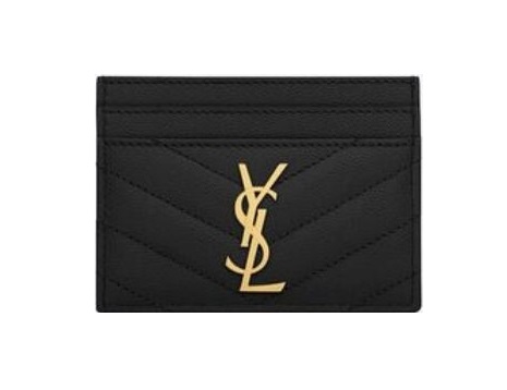 SAINT LAURENT 생로랑 카드지갑 Y631090-2 (금장/은장)
