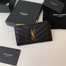 SAINT LAURENT 생로랑 카드지갑 (금장/은장)