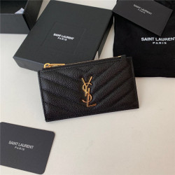 SAINT LAURENT 생로랑 카드지갑 (금장/은장)