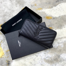 SAINT LAURENT 생로랑 지퍼 장지갑 (금장/은장/흑장)