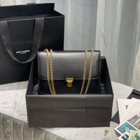 SAINT LAURENT 생로랑 턱 박스 체인백 Y640546
