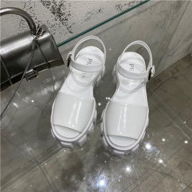 PRADA 프라다 여성용 샌들 (굽5.5CM) P14015 2COLOR