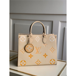 LOUIS VUITTON 루이비통 온더고 크림/사프란 MM M45717